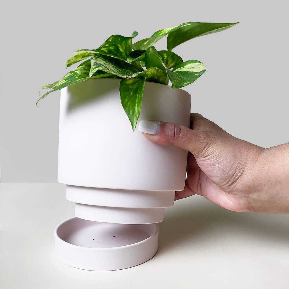 Casey Pots and Planters: White