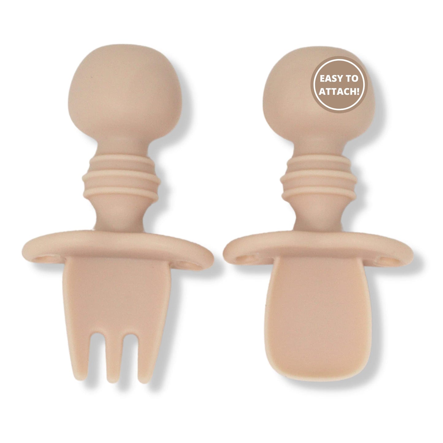 Mini Utensil Set with Travel Case: Pebble