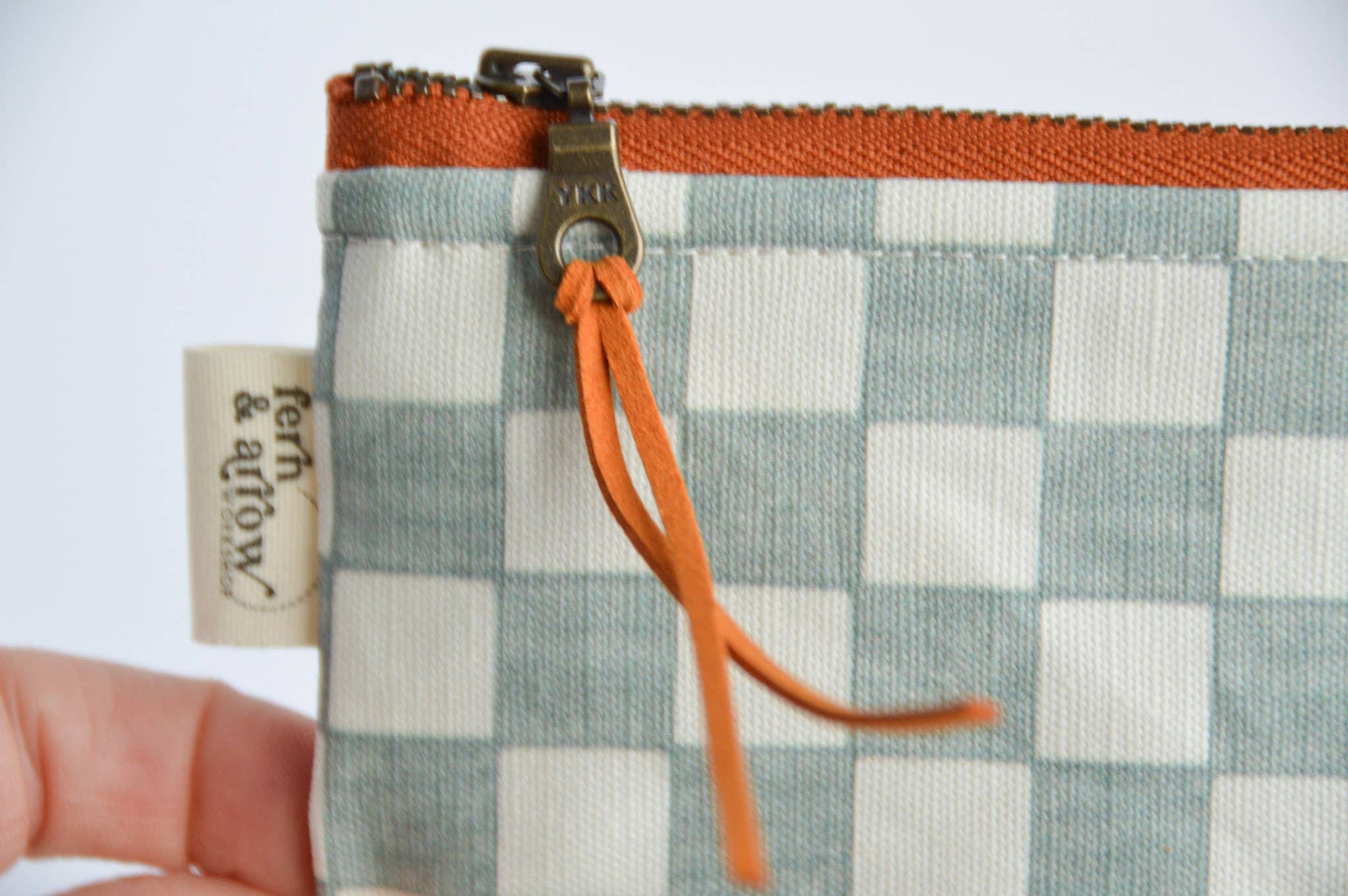 Vans Checkered Zipper Pouch: Small