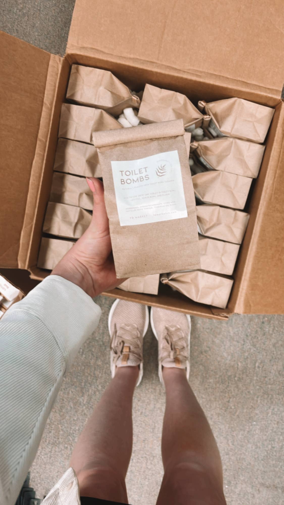 Toilet Bombs - Natural Plant-Based Cleaner - Bag of 10: Bag of 10