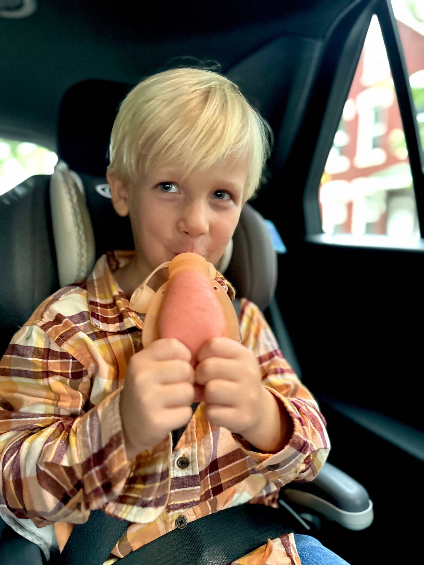 Baby Pouch SET OF TWO: Orange