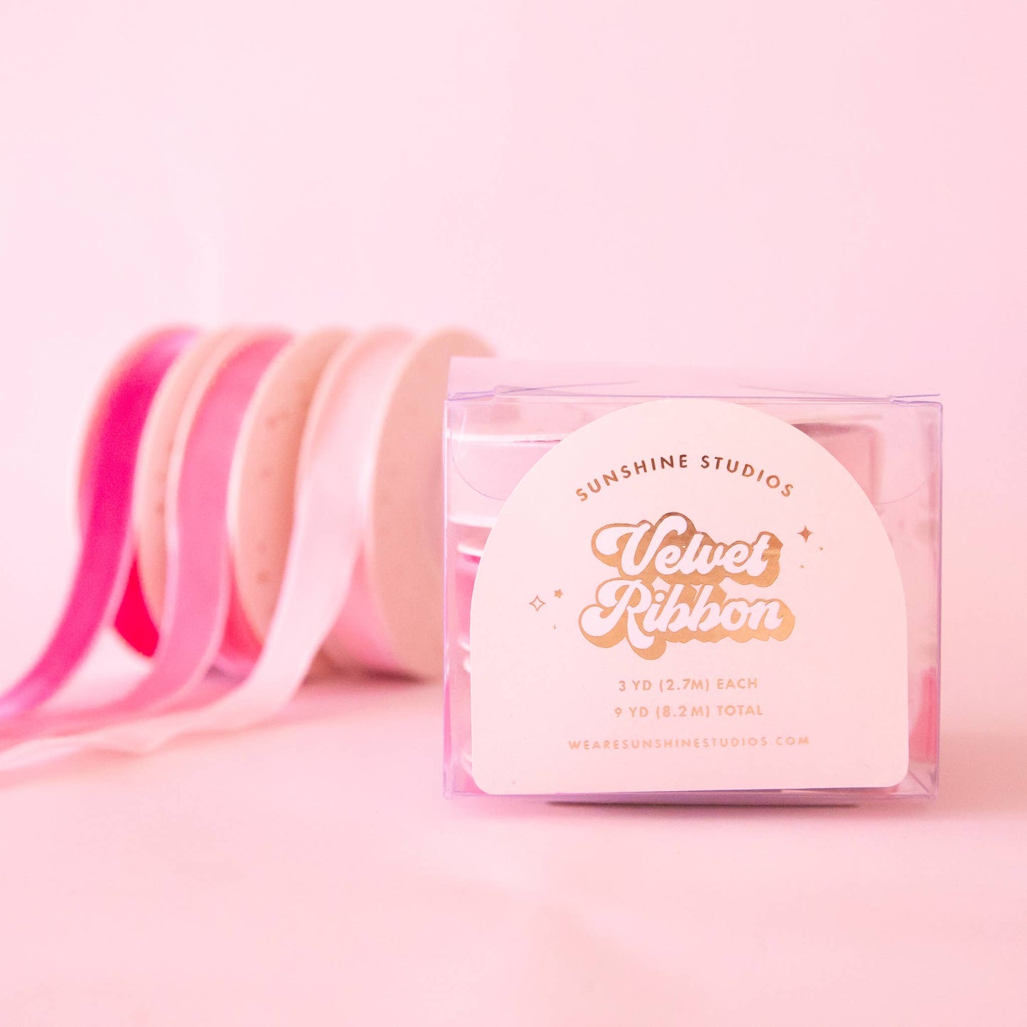 Velvet Ribbon Pack | Pink | Valentine