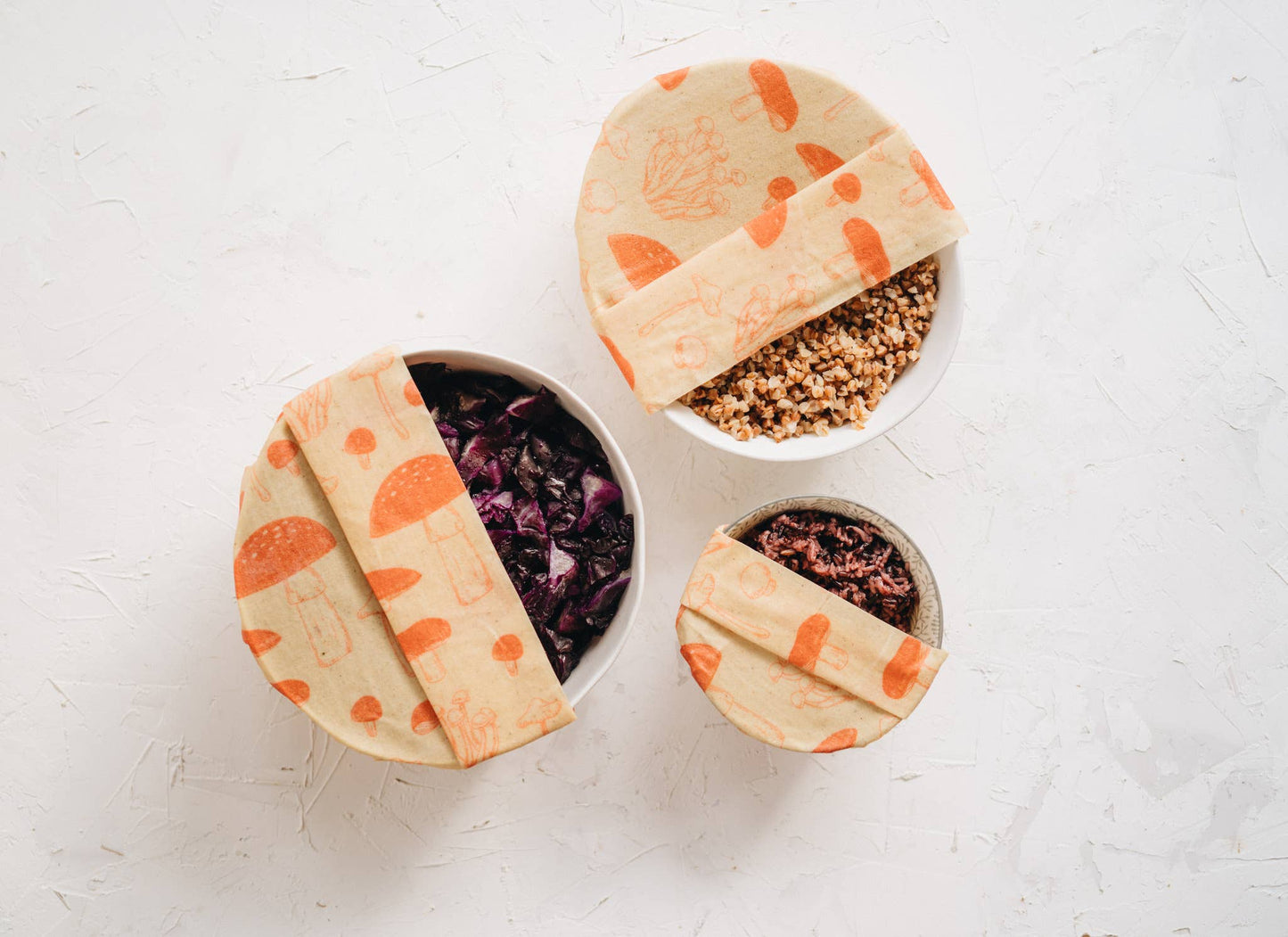 Reusable Beeswax Wrap Roll: Passion Som