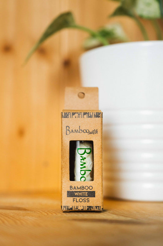 Bamboo Floss | Vegan: Natural White