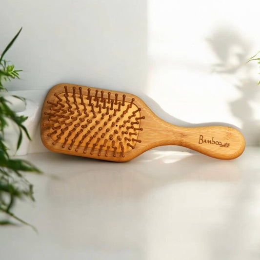 Bamboo Paddle Hairbrush | Small Paddle | Easter