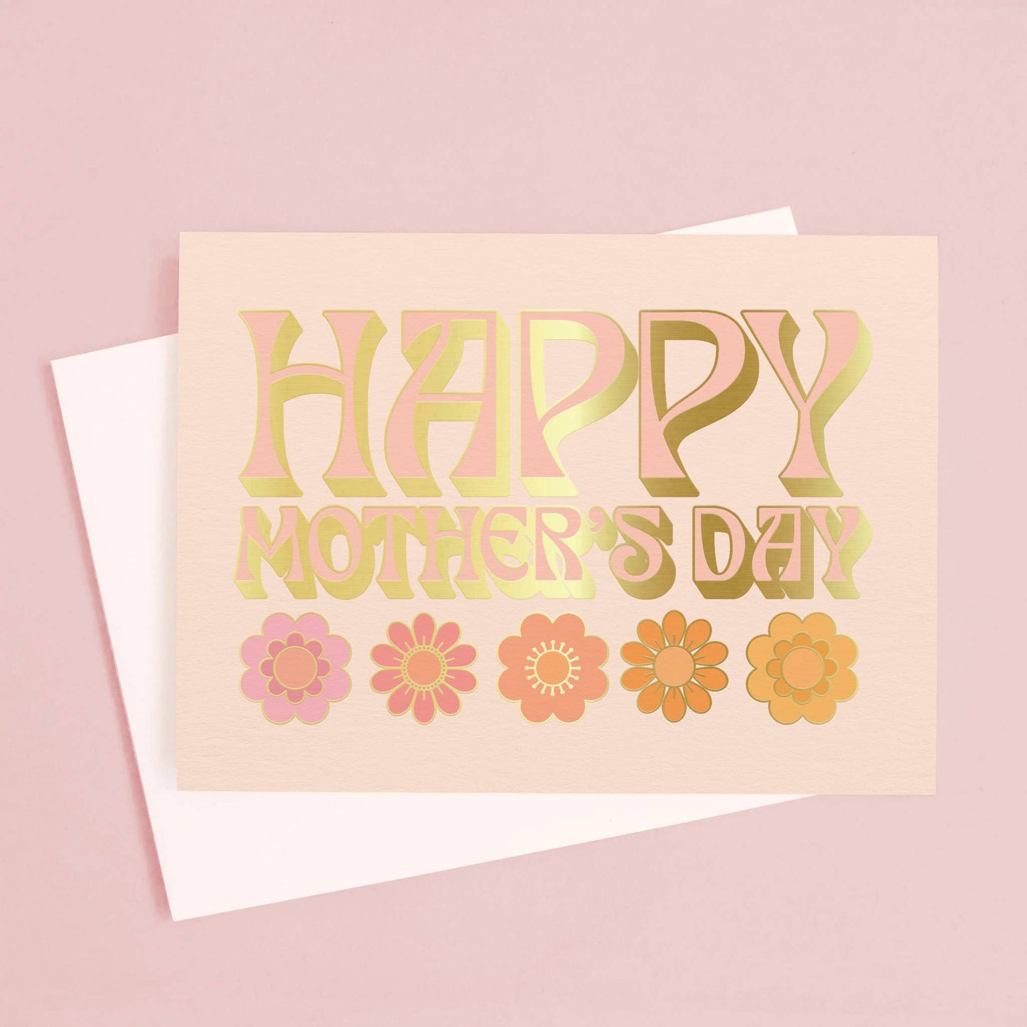 Happy Mothers Day Flowers Card