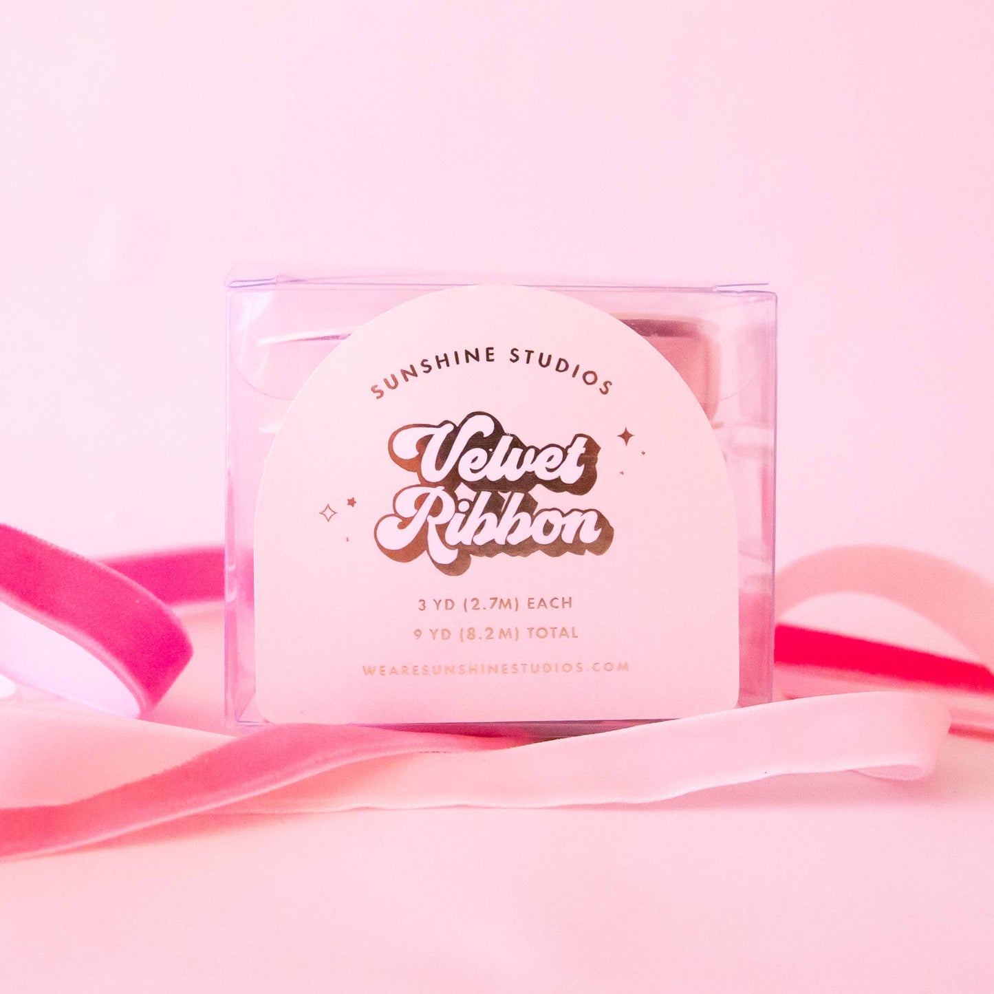 Velvet Ribbon Pack | Pink | Valentine