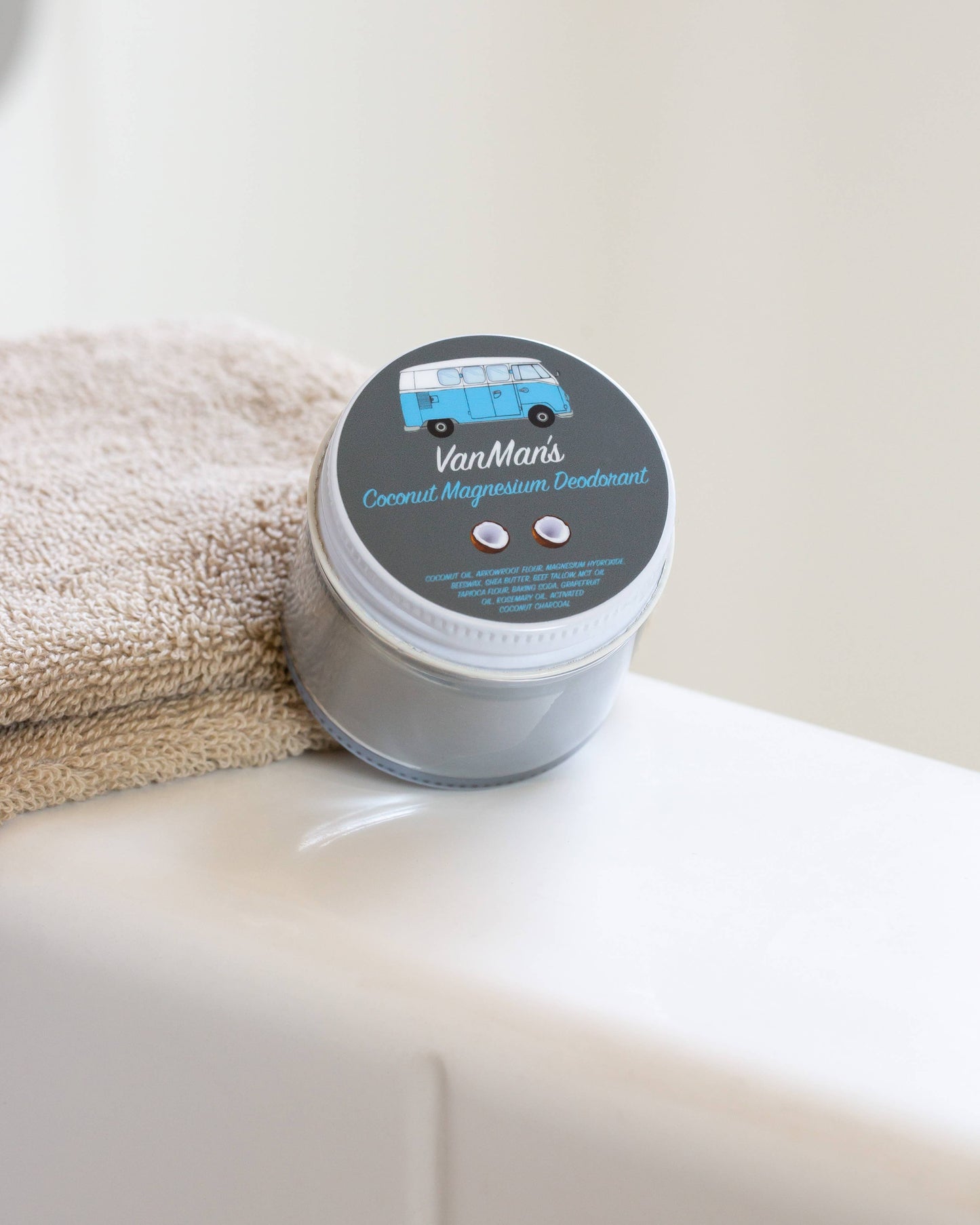 VanMan's Coconut Magnesium Deodorant - 2 oz: Stick