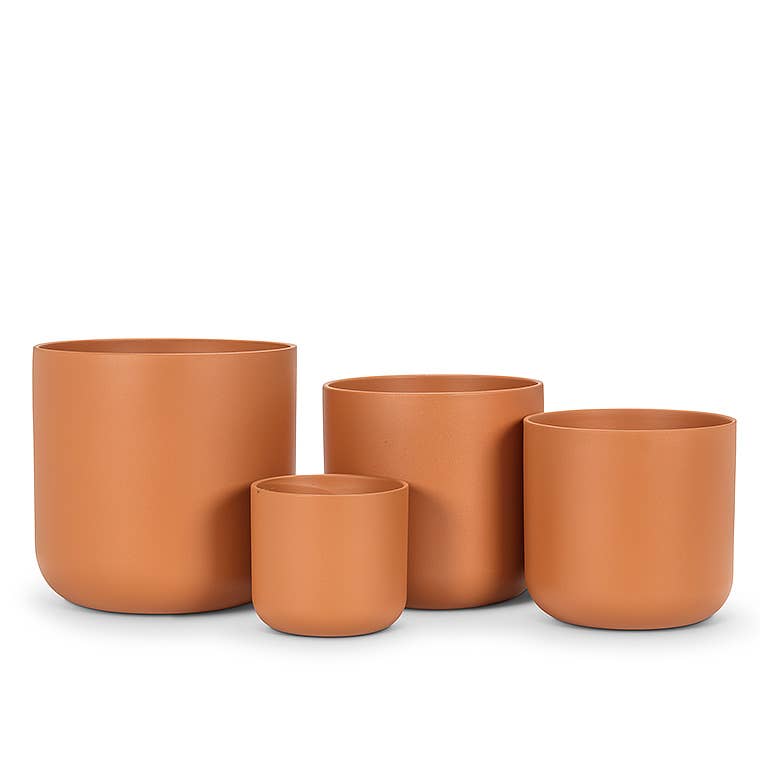Xlg Classic Planter-Terracotta-8"H