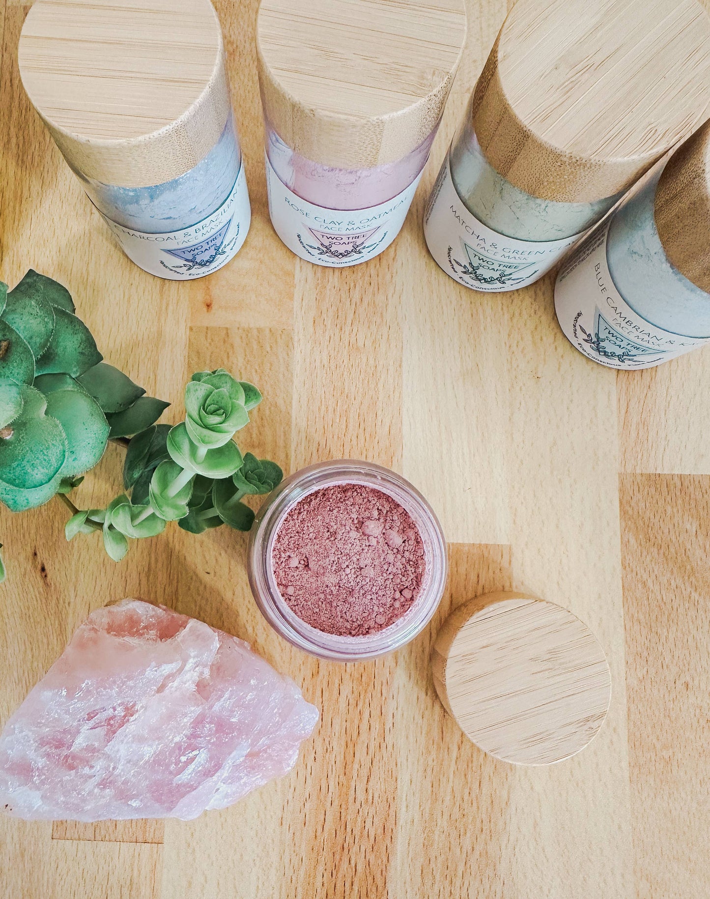 Clay Face Mask - Rose Clay & Colloidal Oatmeal