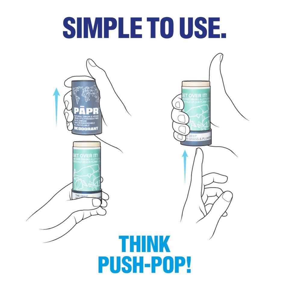 THE DEEP - Deodorant - Seagrass & Plumeria