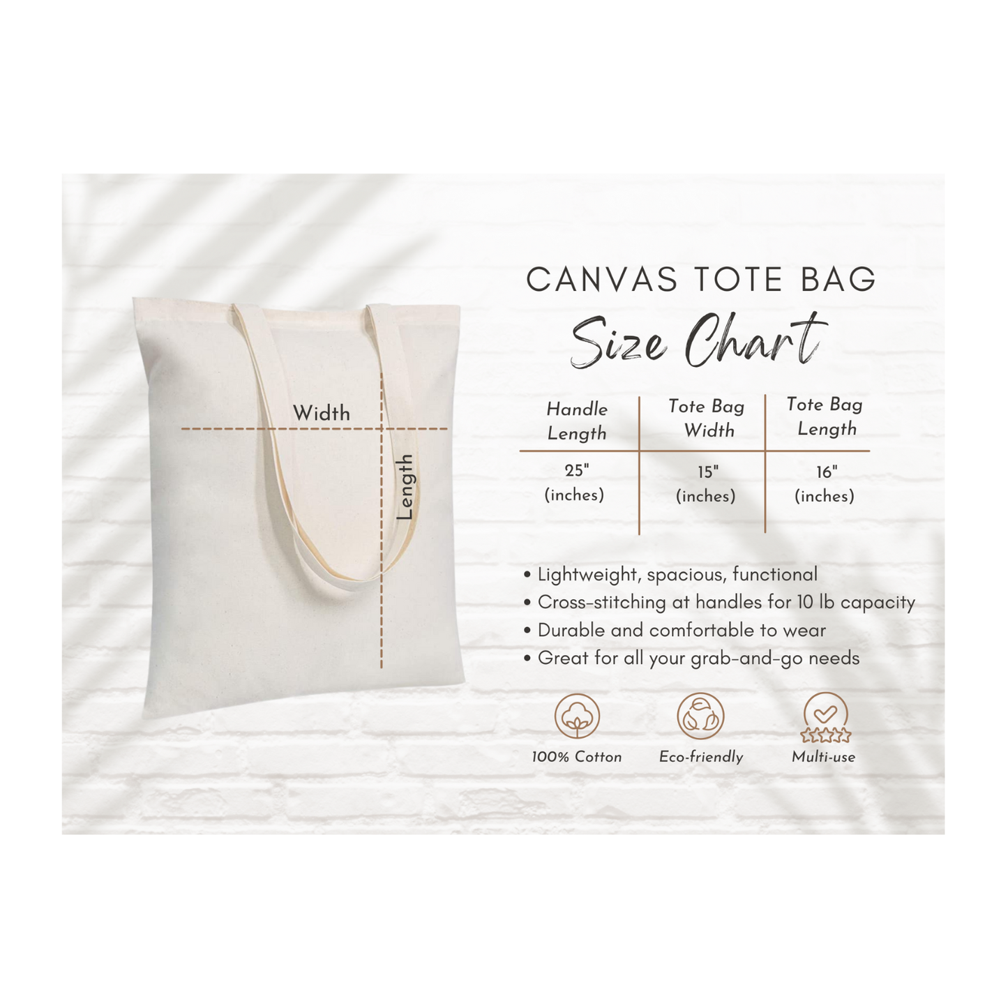 Plants & Coffee Tote Bag, Coffee Totes, Plant Gifts