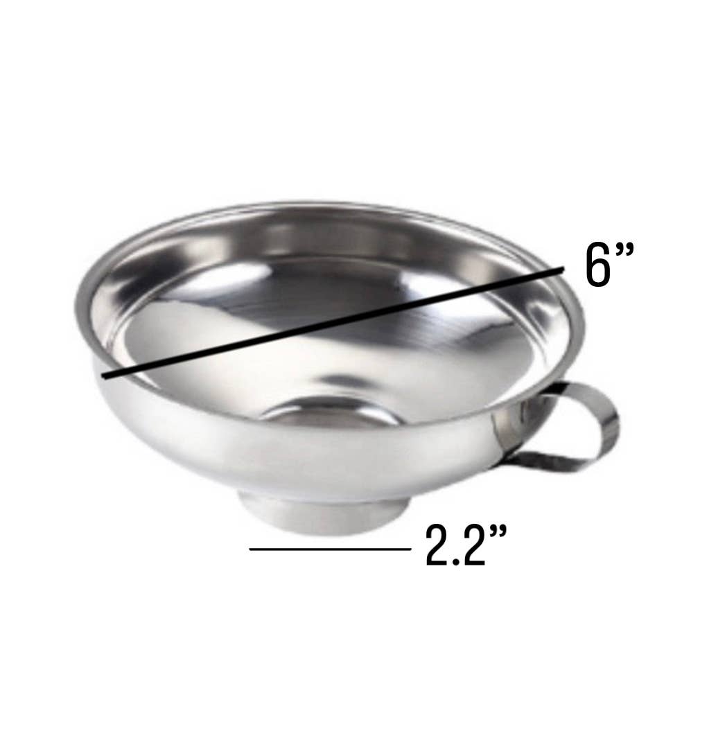 Stainless Steel Funnel: Small