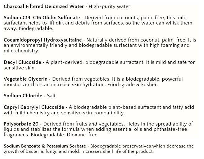 Bulk Refill Dish Soap | Sulfate Free - Soft on Skin | Powerful Cleaner: Grapefruit/Bergamot