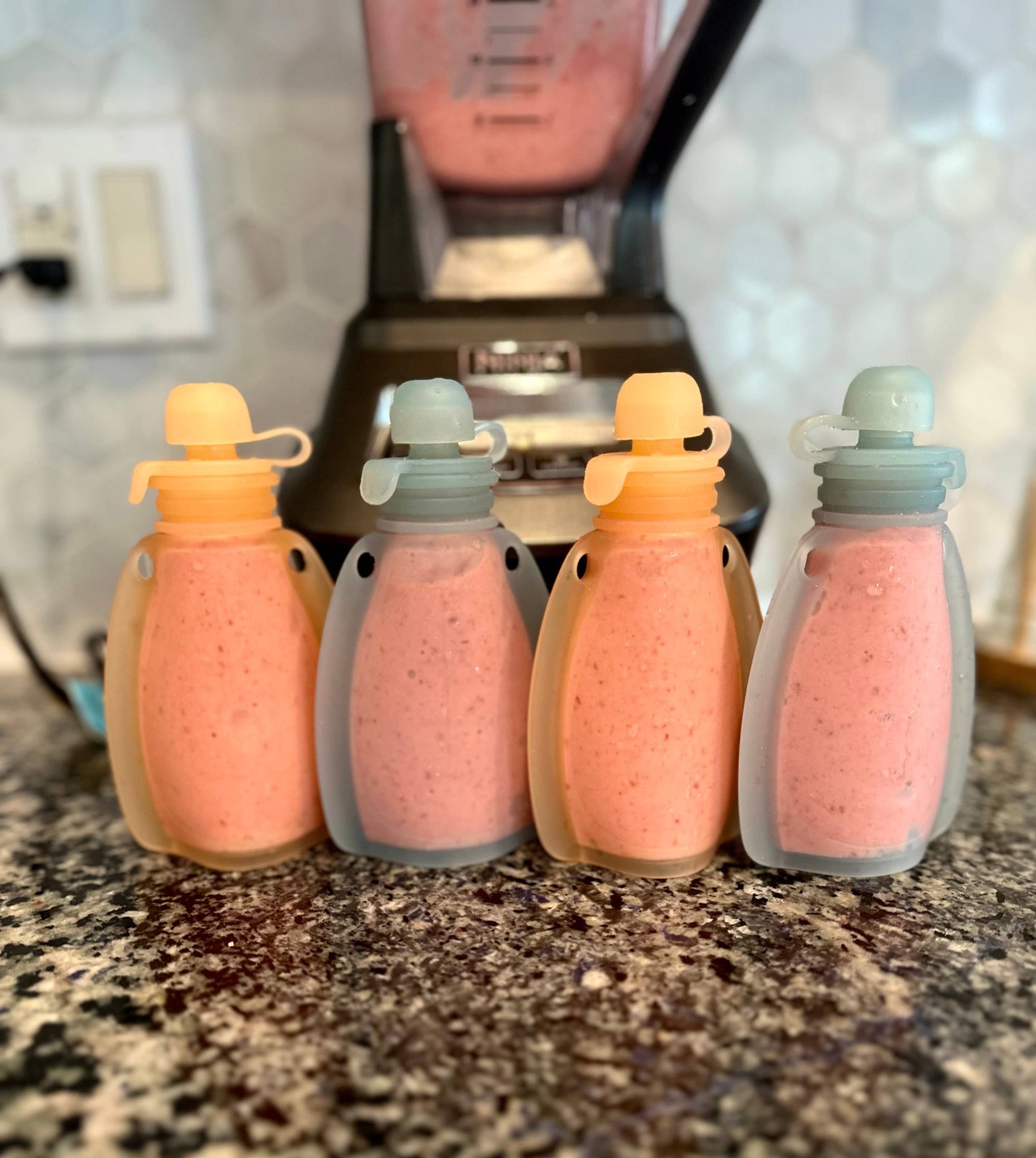 Baby Pouch SET OF TWO: Orange