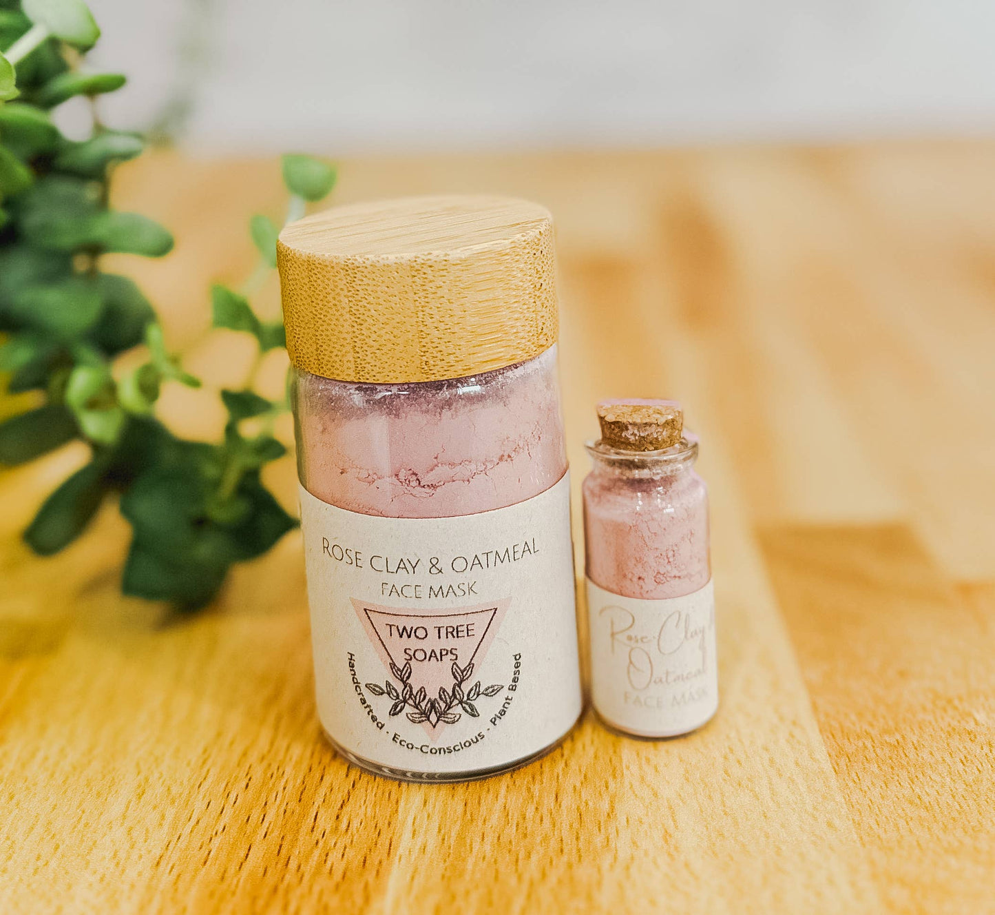 Clay Face Mask - Rose Clay & Colloidal Oatmeal