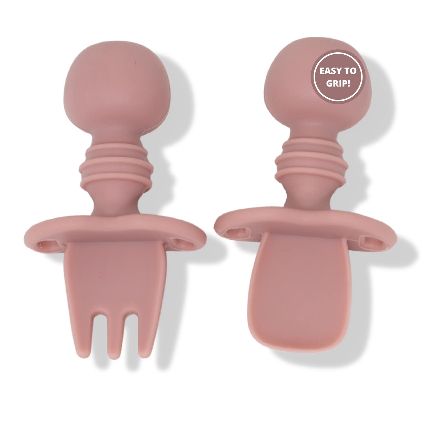 Mini Utensil Set with Travel Case: Pebble