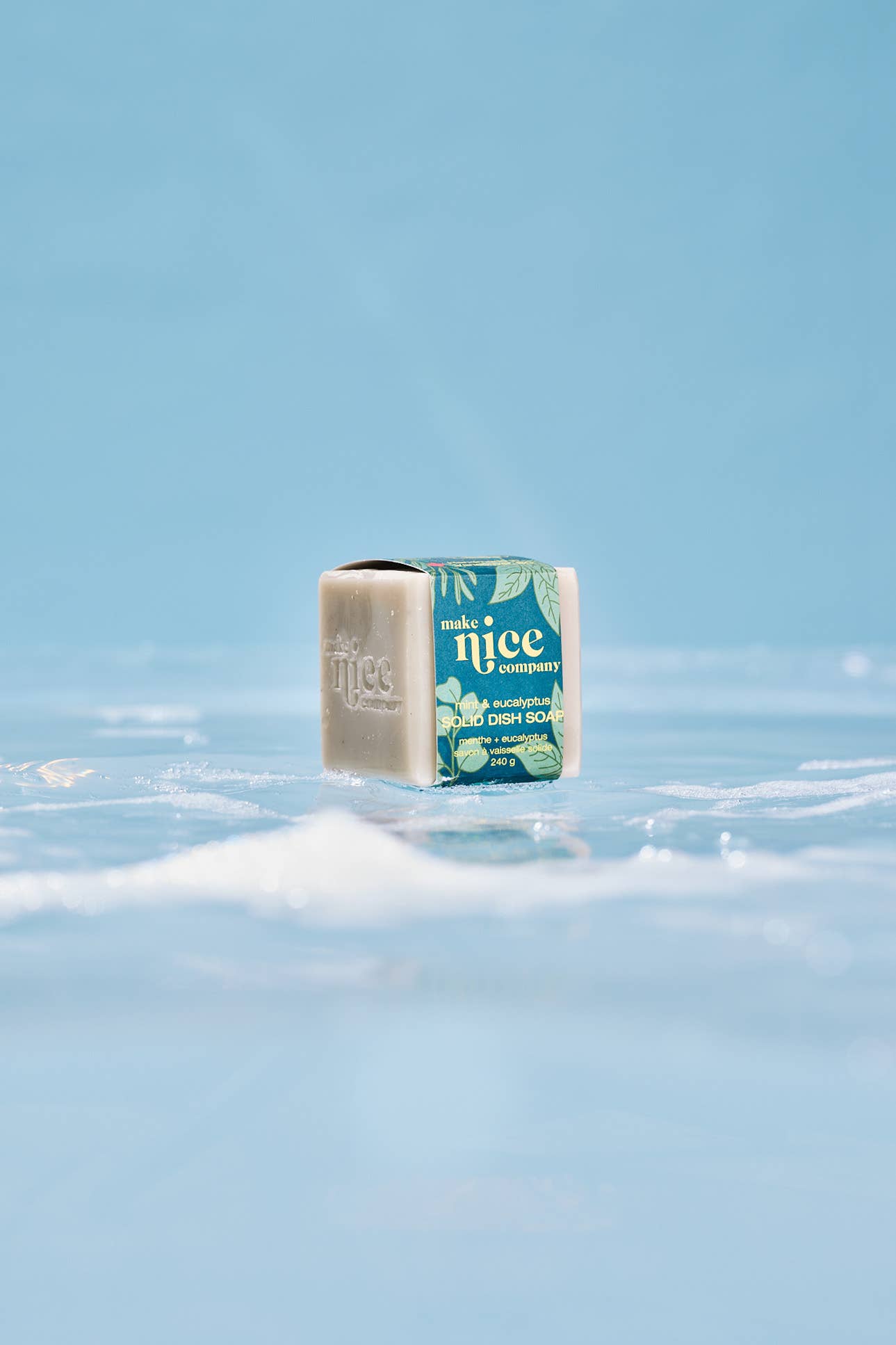 Mint & Eucalyptus Solid Dish Soap