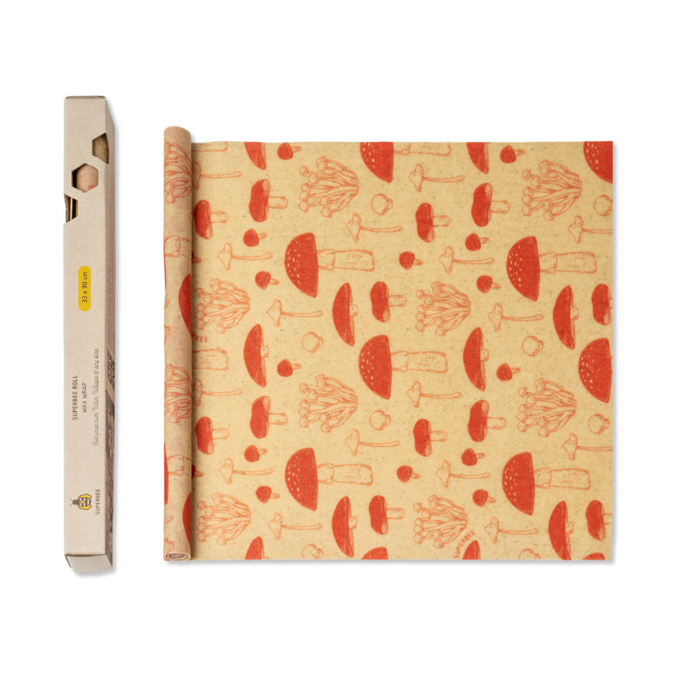 Reusable Beeswax Wrap Roll: Passion Som