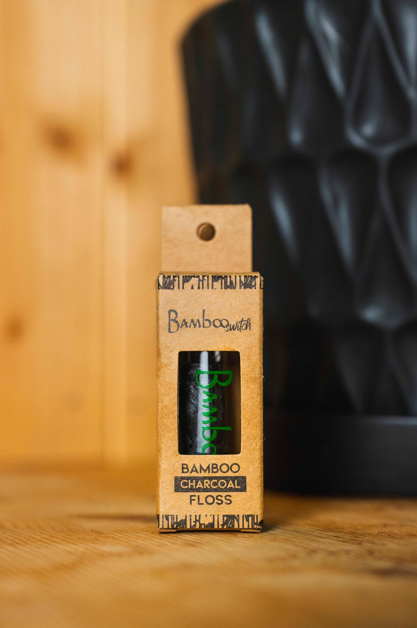 Bamboo Floss | Vegan: Charcoal Infused