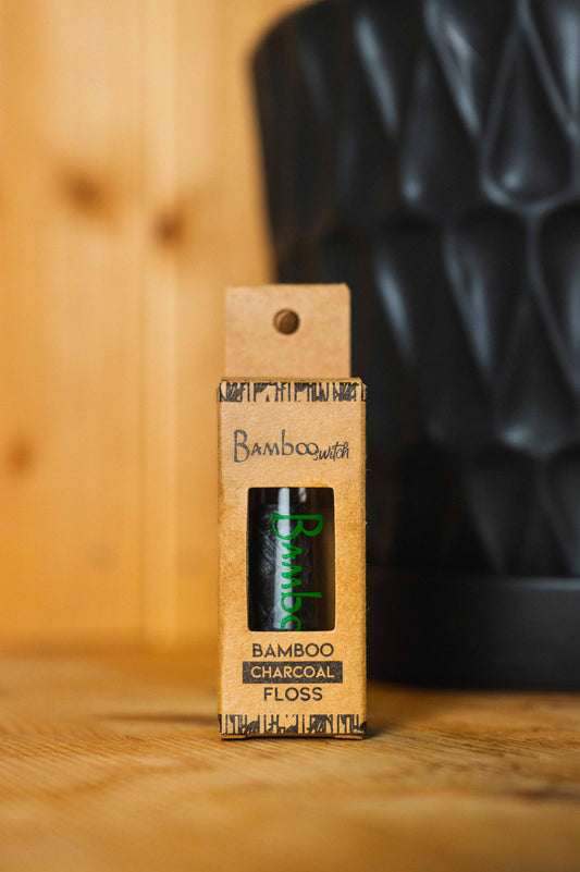 Bamboo Floss | Vegan: Charcoal Infused