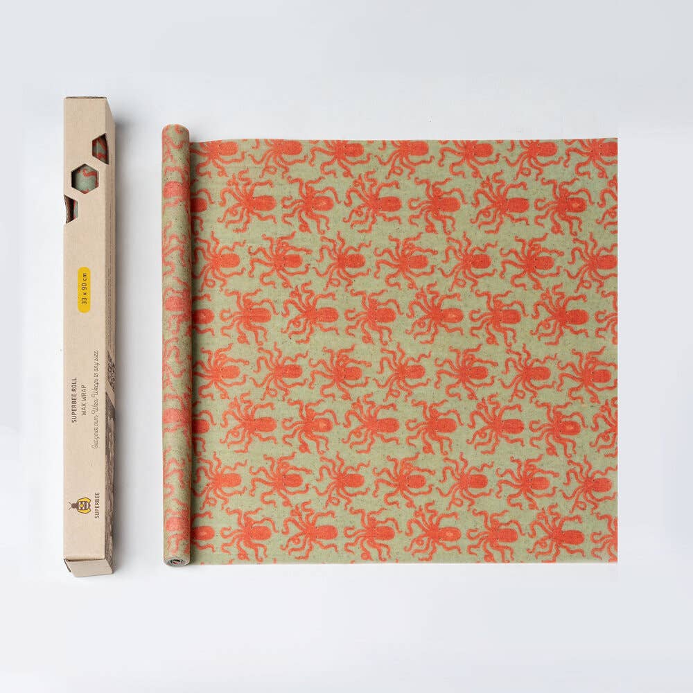 Reusable Beeswax Wrap Roll: Passion Som