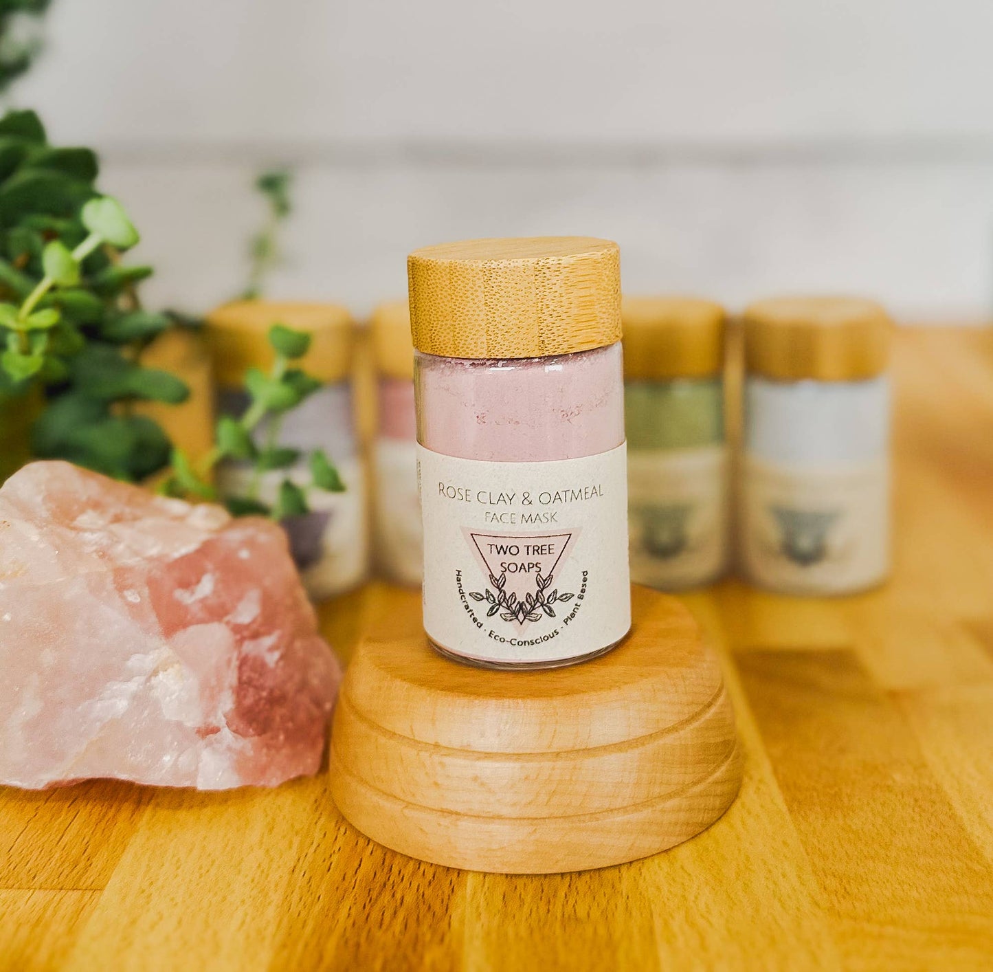 Clay Face Mask - Rose Clay & Colloidal Oatmeal