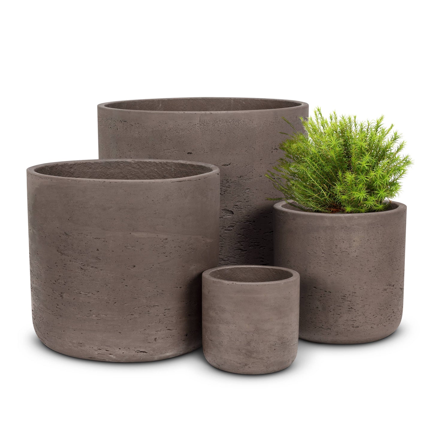Sm Classic Planter-Brn-4.5"D