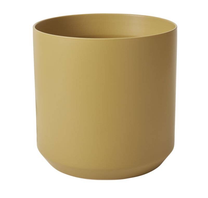 Round Ochre Pot: 4.75" Pot