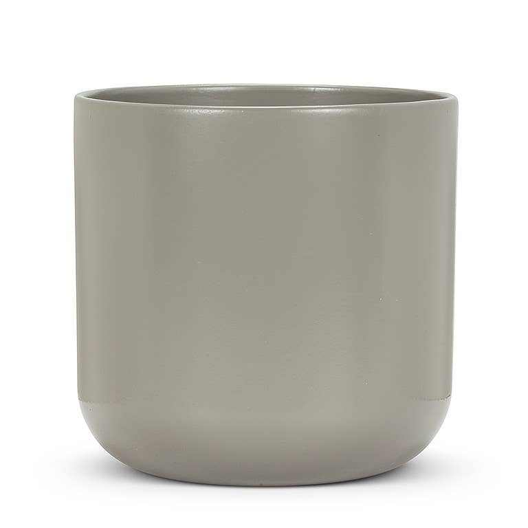 Xlg Classic Planter-Dk Grey-8"H