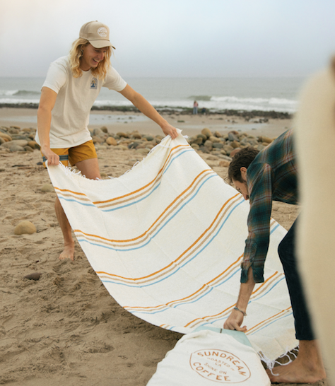 Sunday - SUSTAINABLE RECYCLED THROW BLANKET