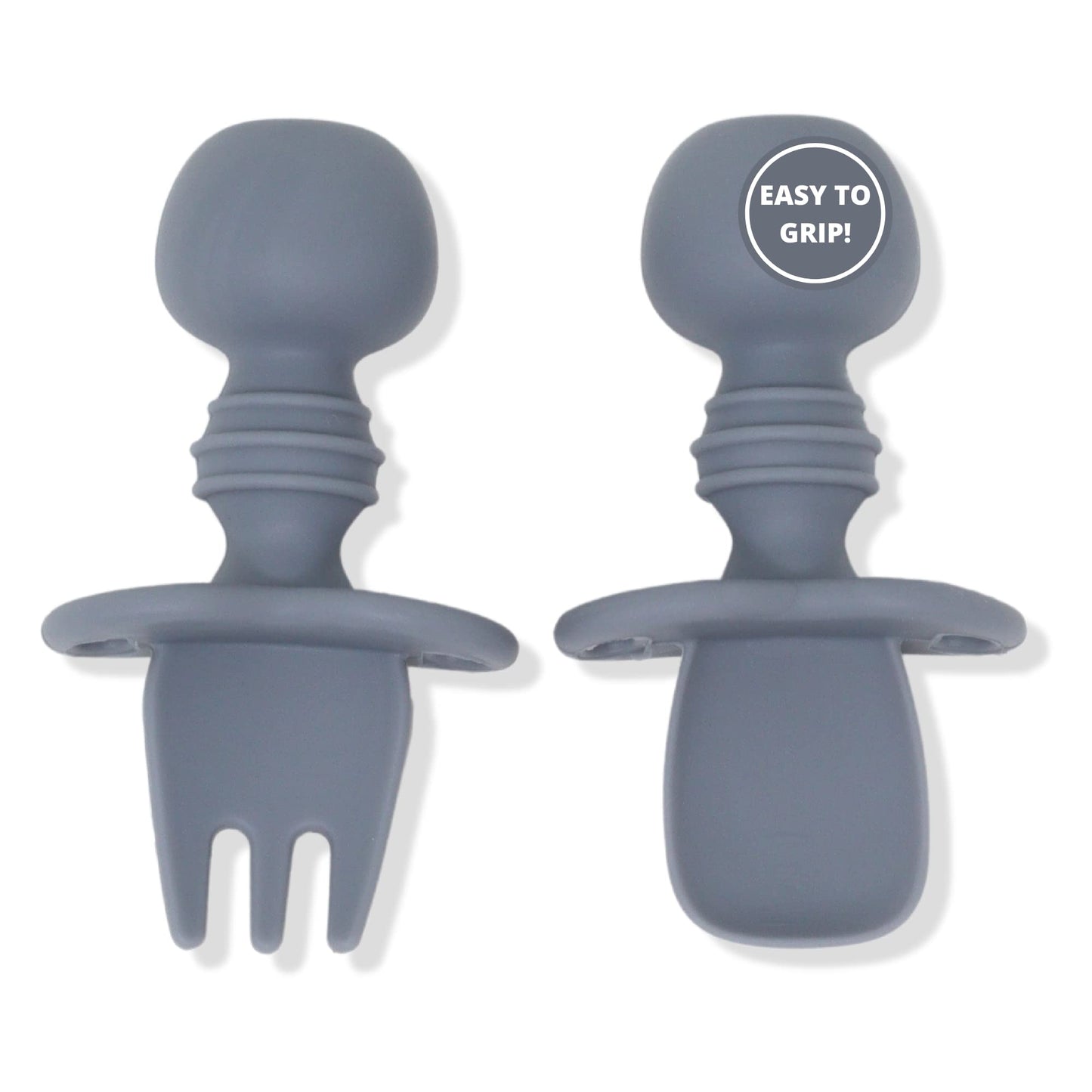 Mini Utensil Set with Travel Case: Pebble