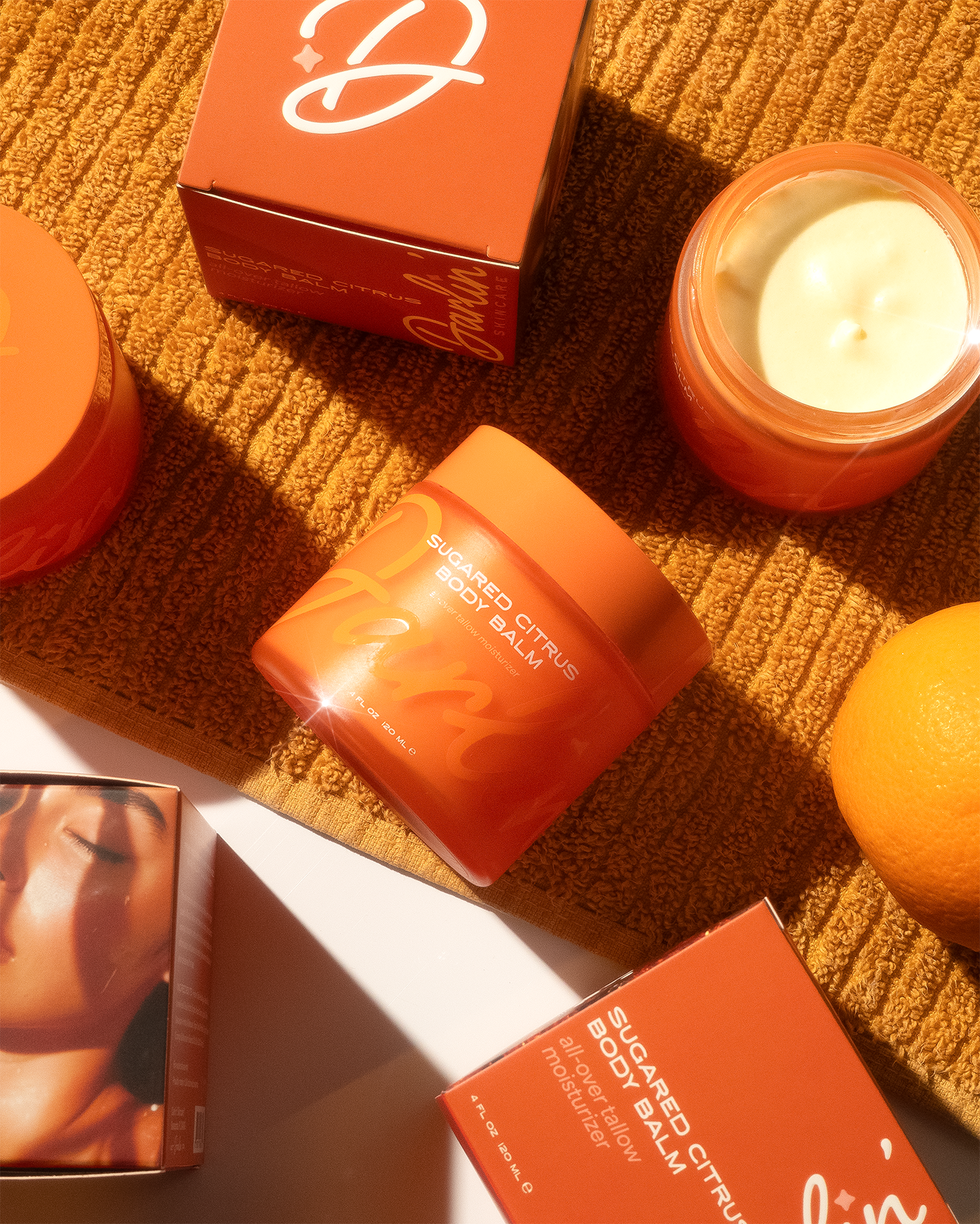 Citrus Vanilla Tallow Body Butter Moisturizer - 100% Natural