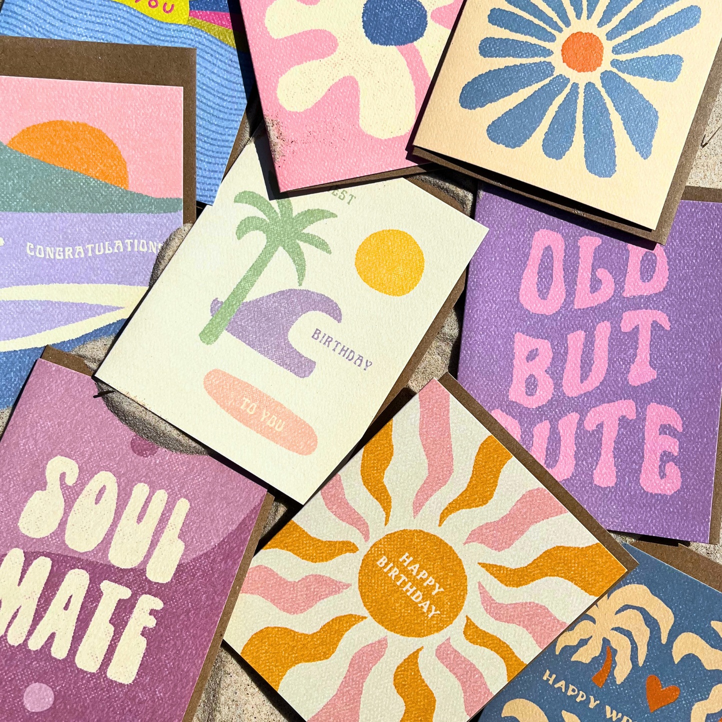 To My Bestie Card | Best Friend Card | Boho Card | Fall