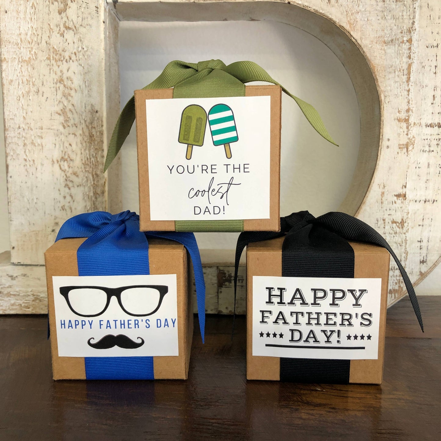 Father's Day Custom 4oz Gift Boxes