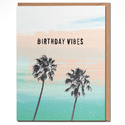 Birthday Vibes Card
