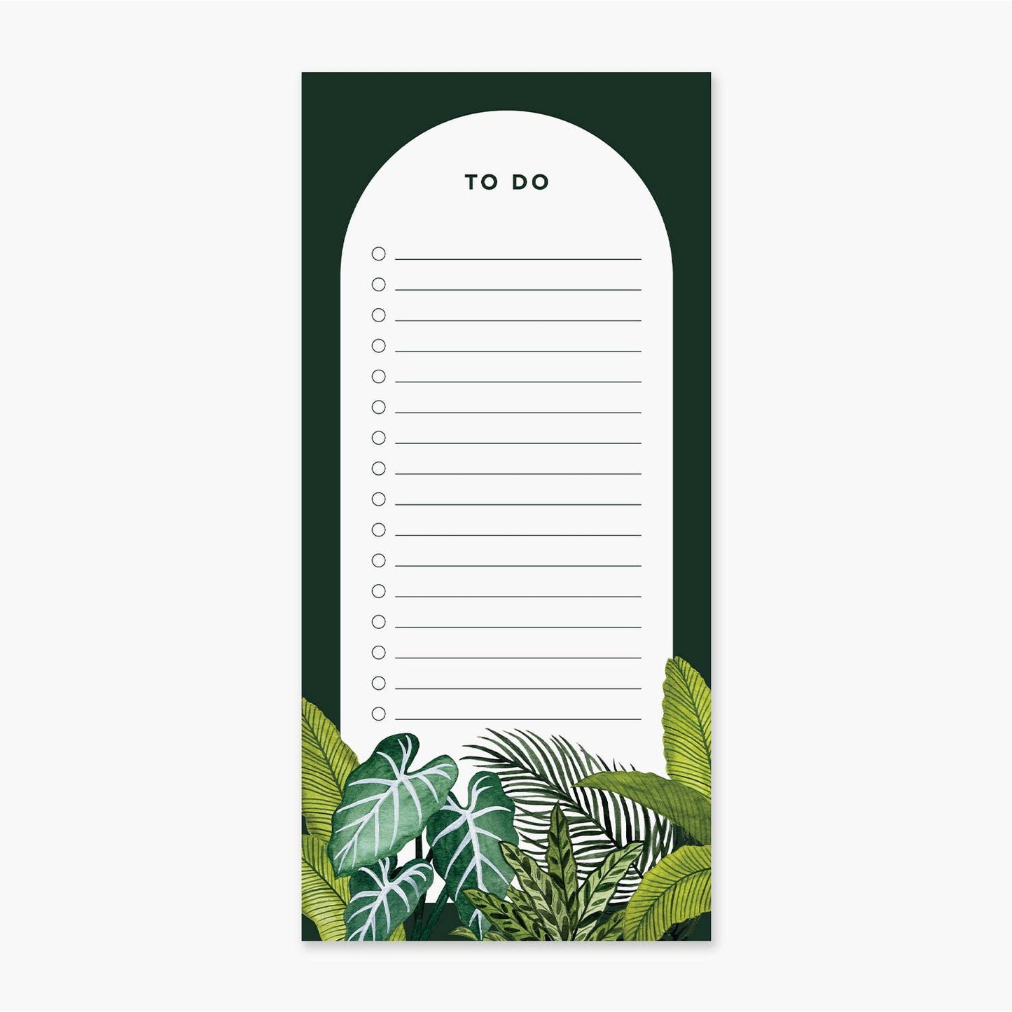 Tropical Arch List Notepad