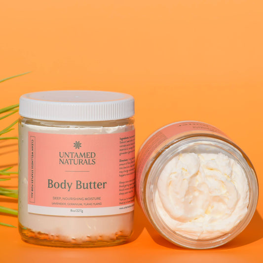 Whipped Body Butter: Lavender, Geranium, Ylang Ylang