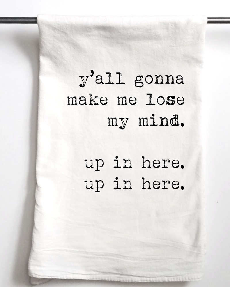 Lose My Mind | Gift Towel