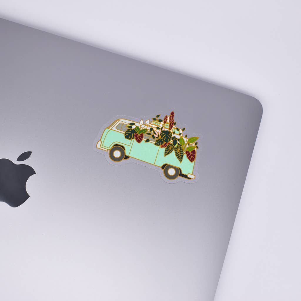 Plant Van Sticker