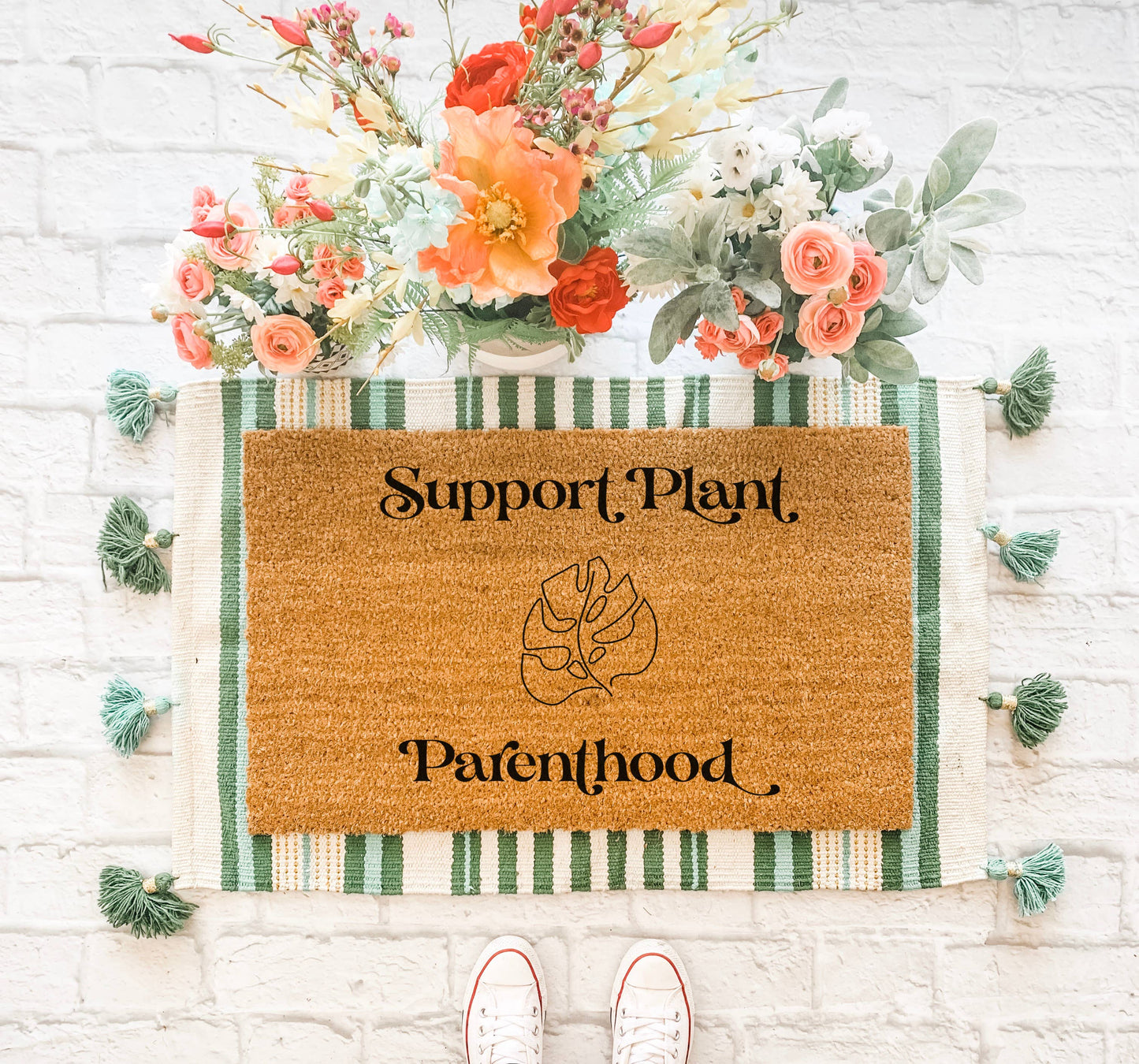 Support Plant Parenthood Doormat