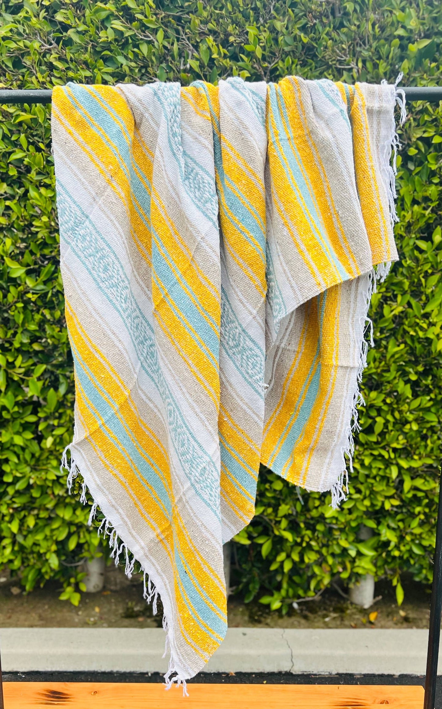 Banana Boat Throw Blanket l Mexican Blanket l Home Decor