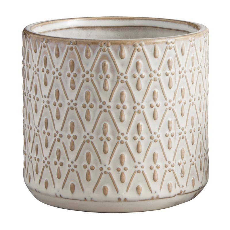 Pattern Embossed Pot Md
