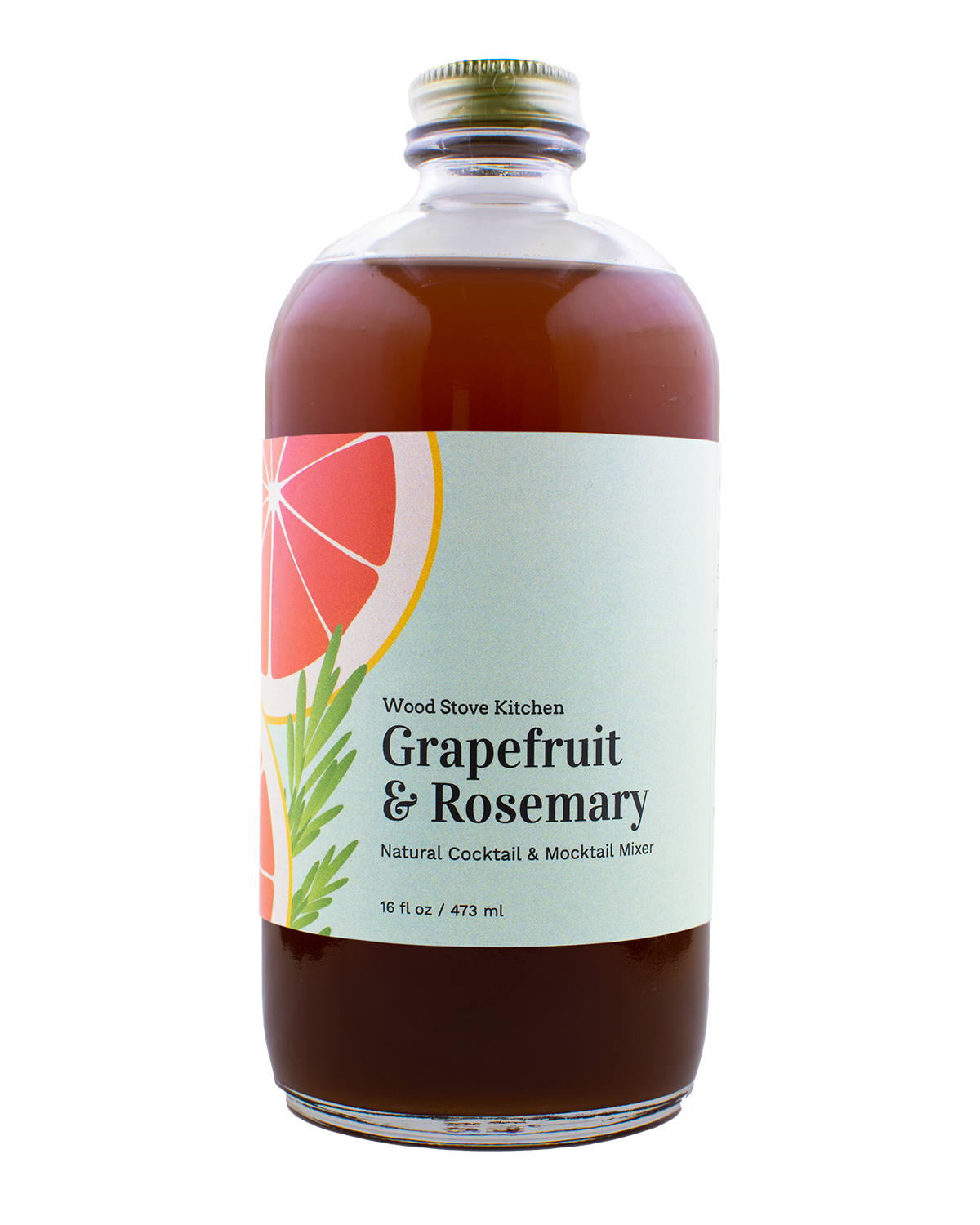 Grapefruit & Rosemary Cocktail/Mocktail Mixer