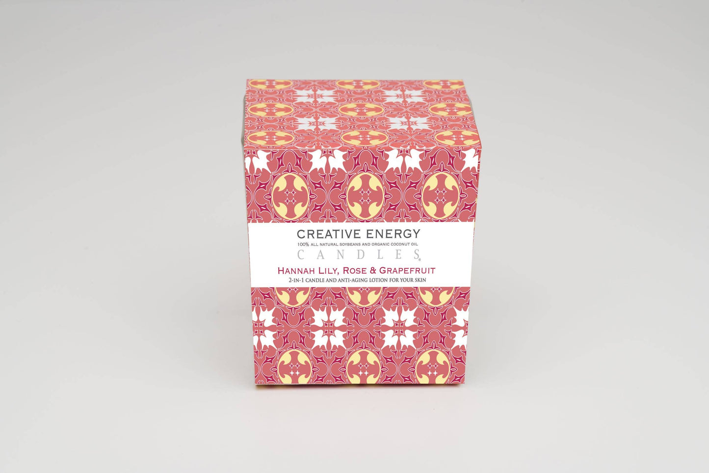 Hannah Lily, Rose & Grapefruit: 2-in-1 Soy Lotion Candle