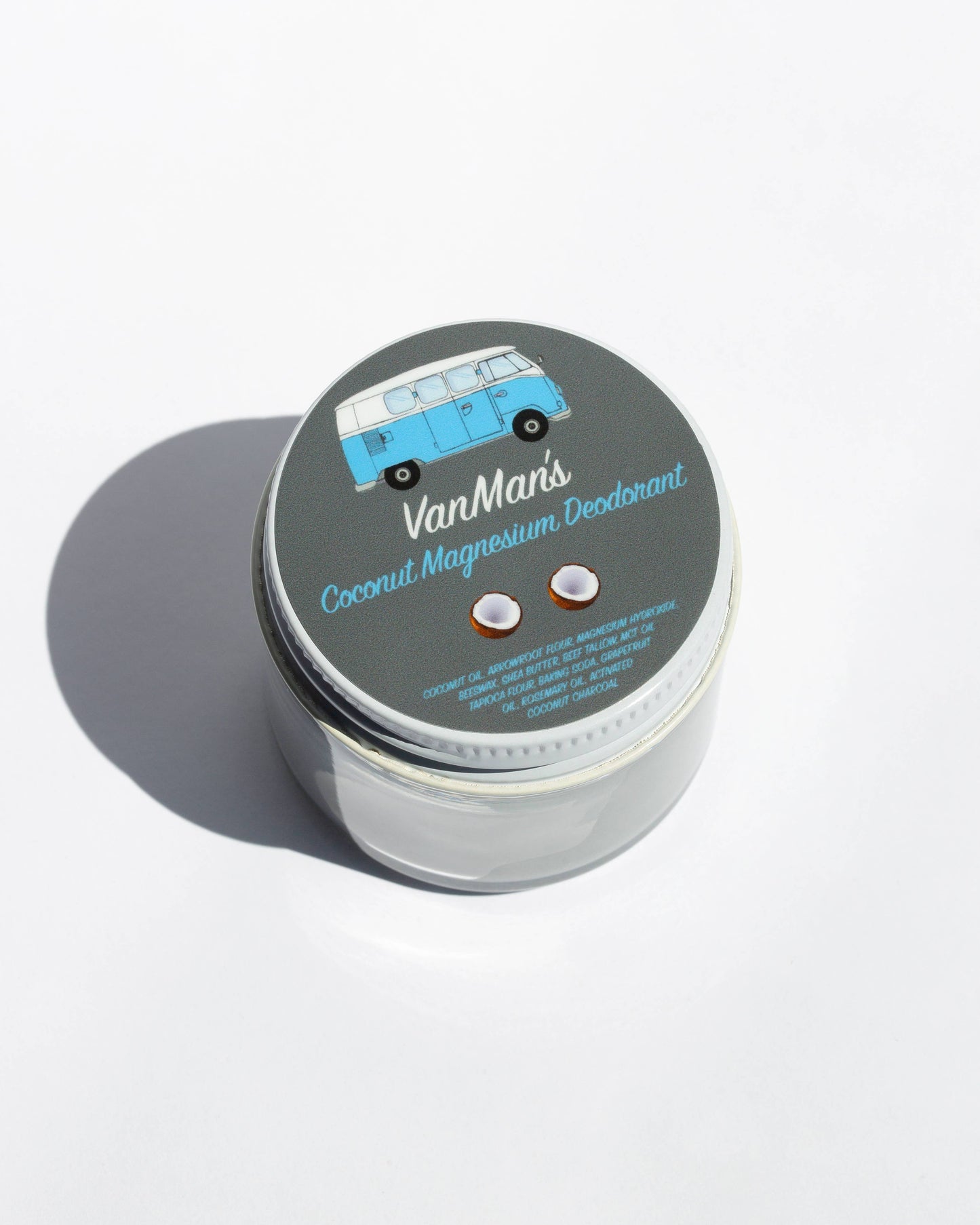 VanMan's Coconut Magnesium Deodorant - 2 oz: Stick