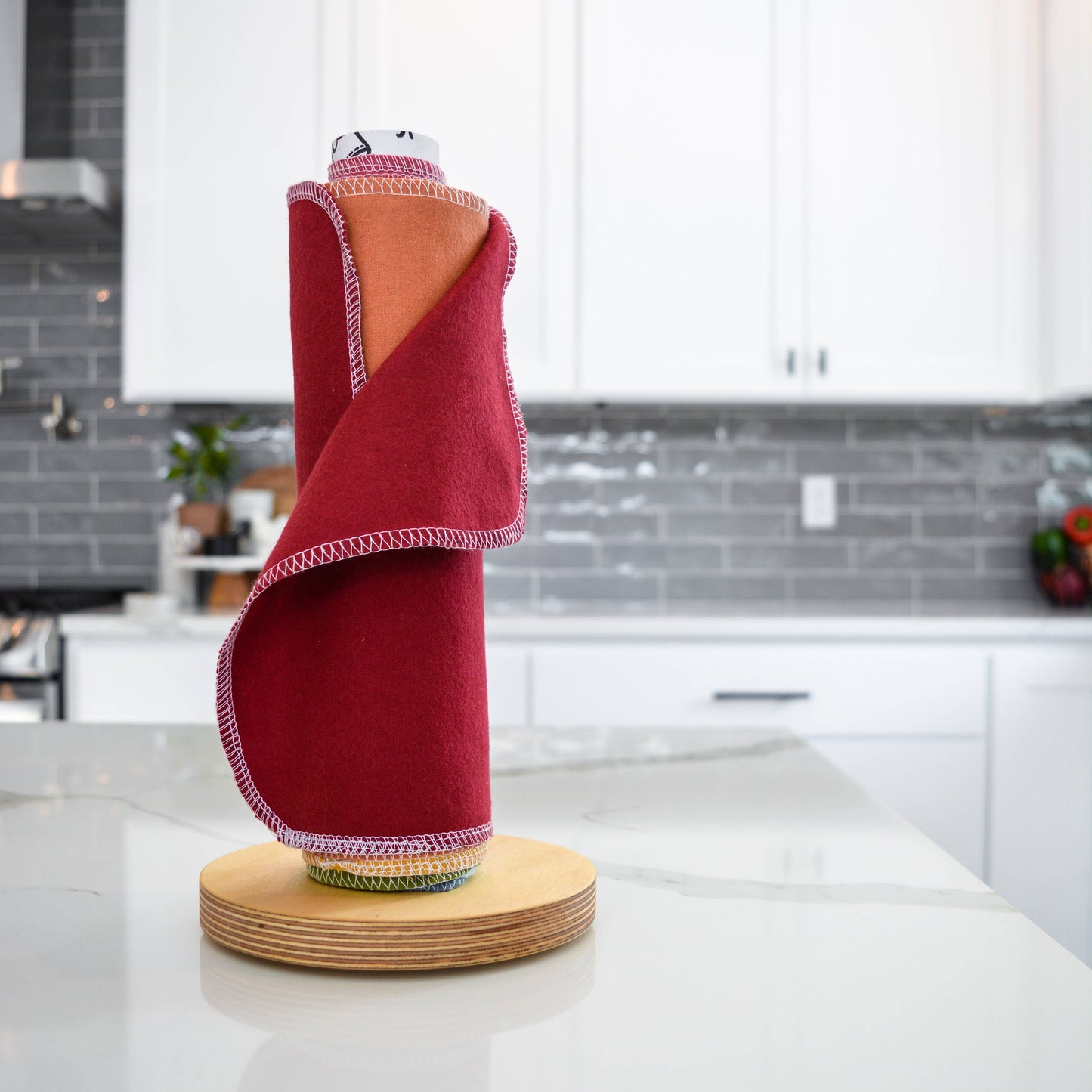 UNpaper® Towels: Earthy Rainbow - 12 or 24 count rolls: 12-pack