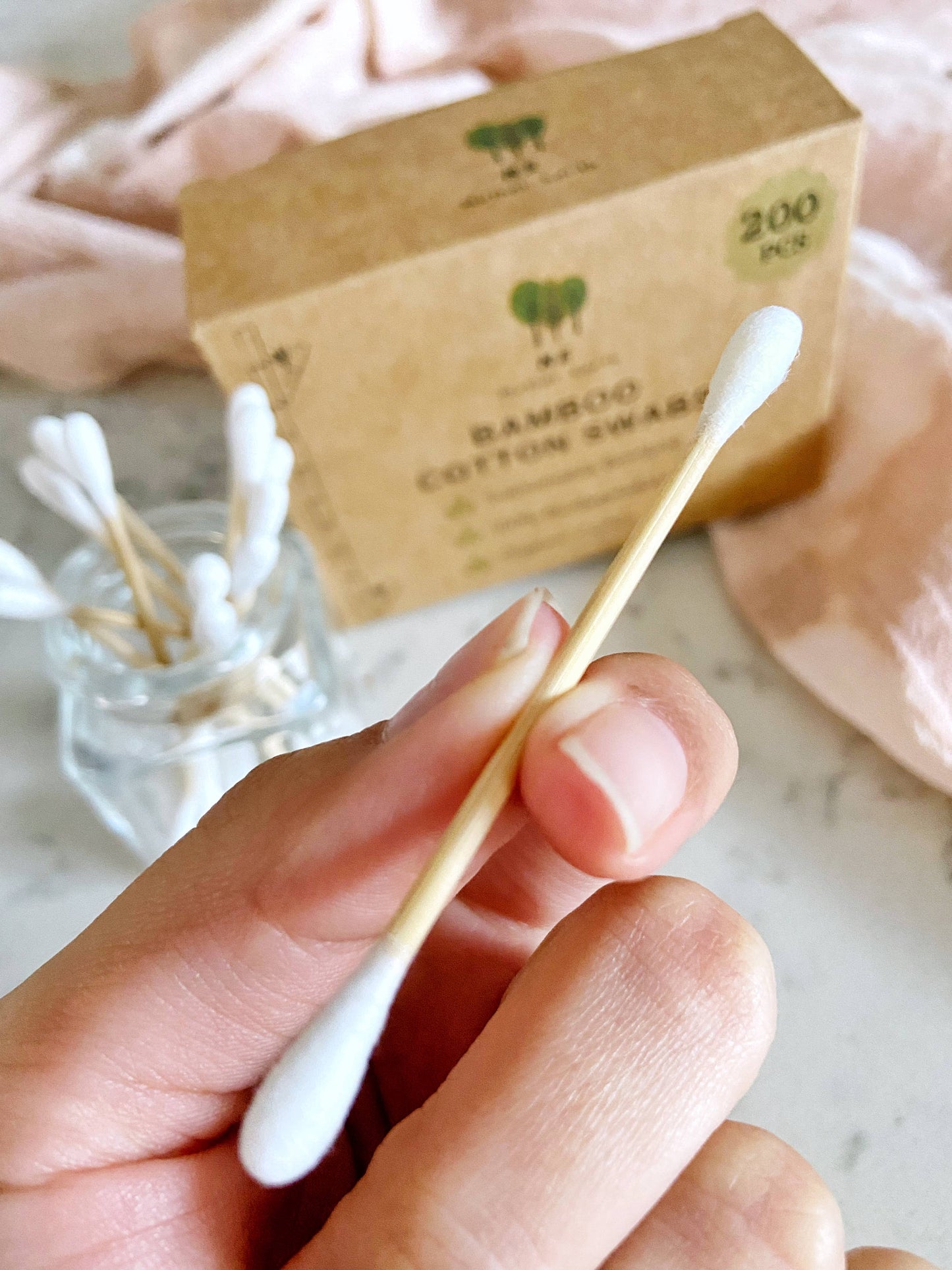 Bamboo Cotton Swabs | Sustainable Toiletries