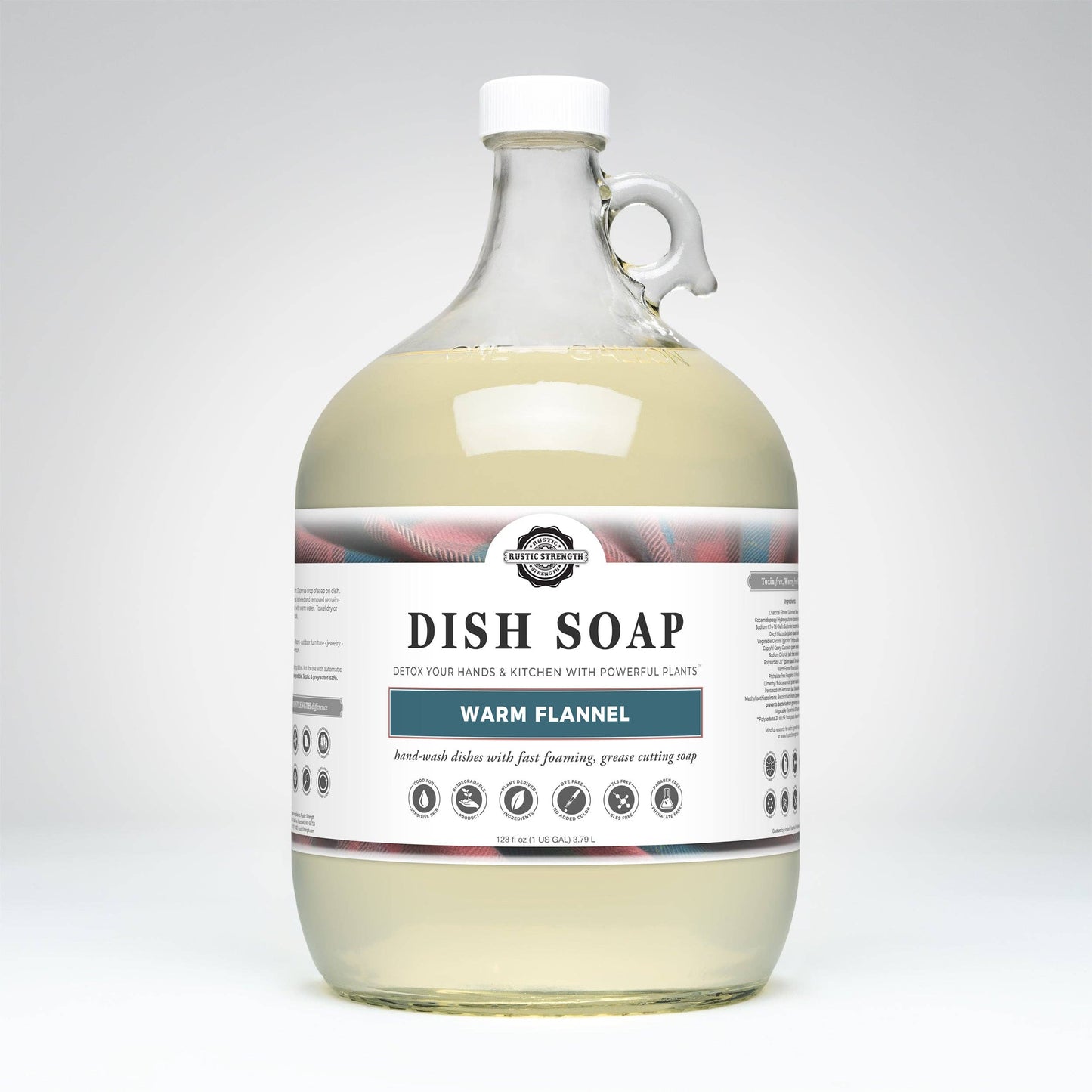 Dish Soap - Autumn Scents: Pumpkin Harvest / 1 gallon glass jug