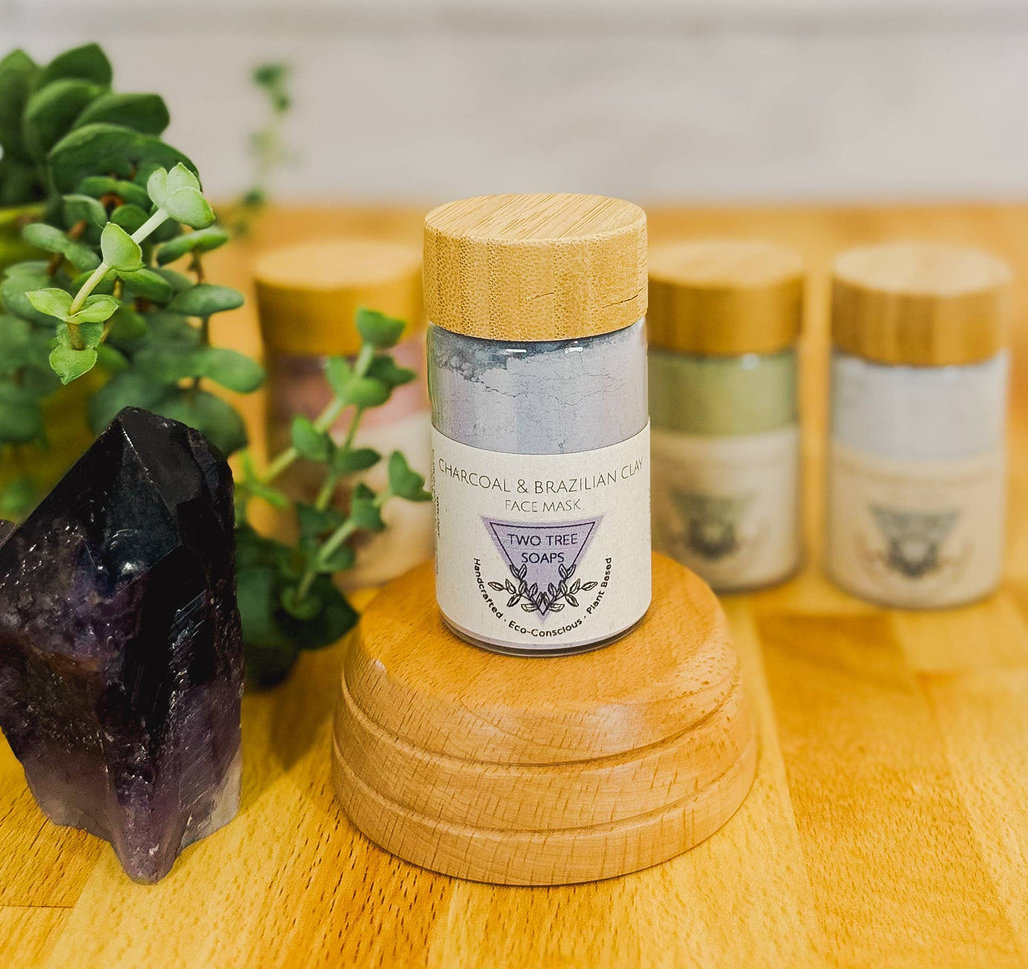 Clay Face Mask - Charcoal & Brazilian Clay